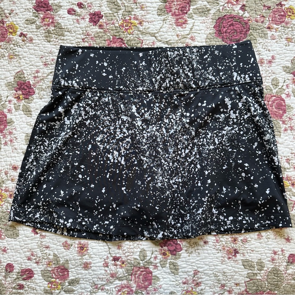 Prince Black & White Tennis Skort